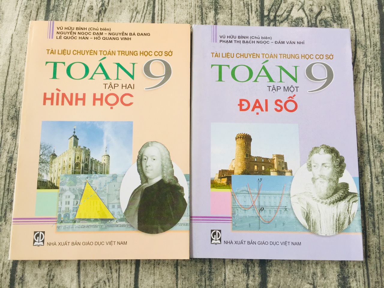 Tài Liệu Chuyên Toán Trung học cơ sở Toán 9 Đại Số + Hình Học