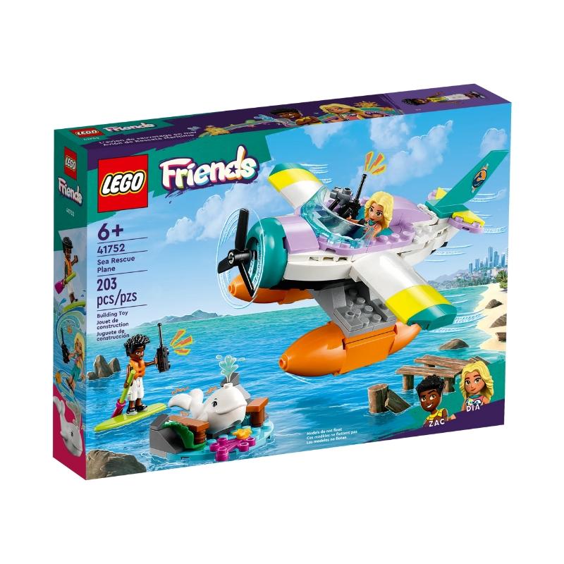 Đồ Chơi Lắp Ráp Máy Bay Giải Cứu Sinh Vật Biển Lego Friends 41752 (203 chi tiết)
