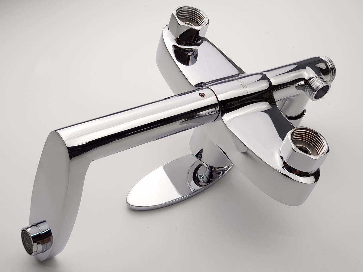 Cây sen nóng lạnh Đồng mạ Chrome Eurolife EL-SC912