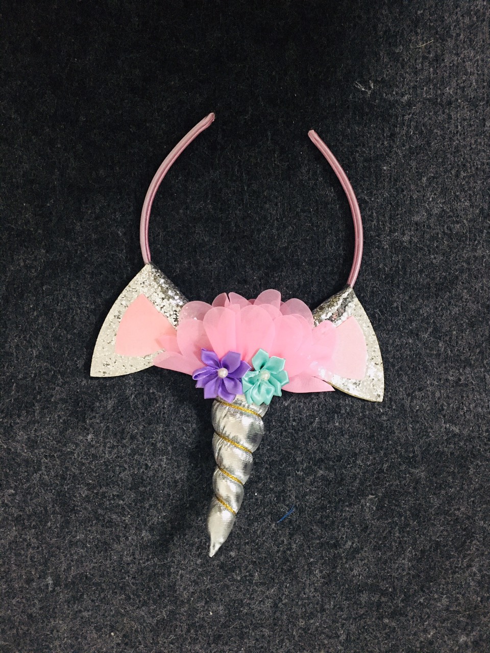 Combo Đầm Pony Baby kèm cài tóc