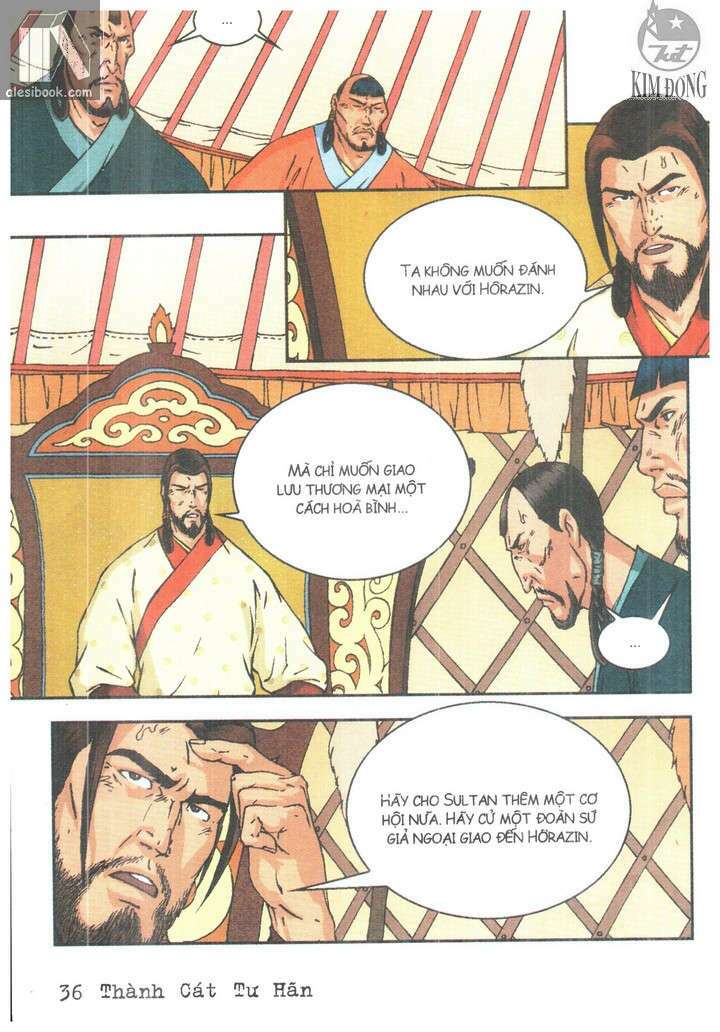 thành cát tư hãn chapter 73 16