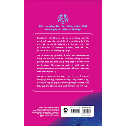 Sách Deepseek Ứng Dụng - Làm chủ AI mã nguồn mở, từ cở bản đến thực chiến
