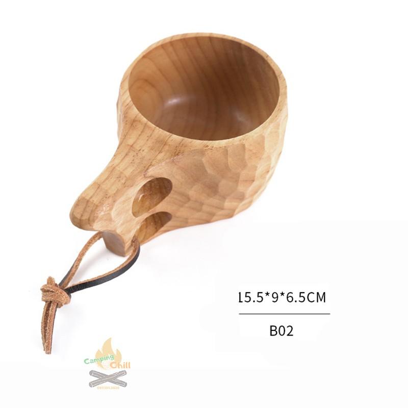 CỐC GỖ DÃ NGOẠI, CẮM TRẠI PHONG CÁCH KUKSA