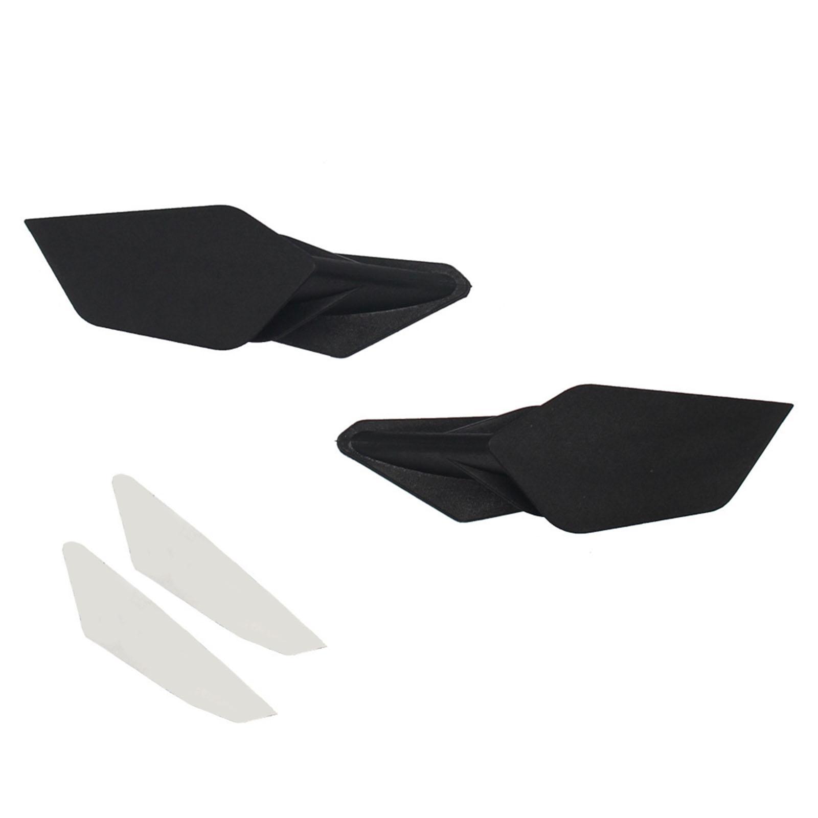 2x Motorcycle Scooter Wing Kit , Front Fairing Winglet Kit Fit for Honda Crf1100L 2020-2021 Motorbikes Supplies