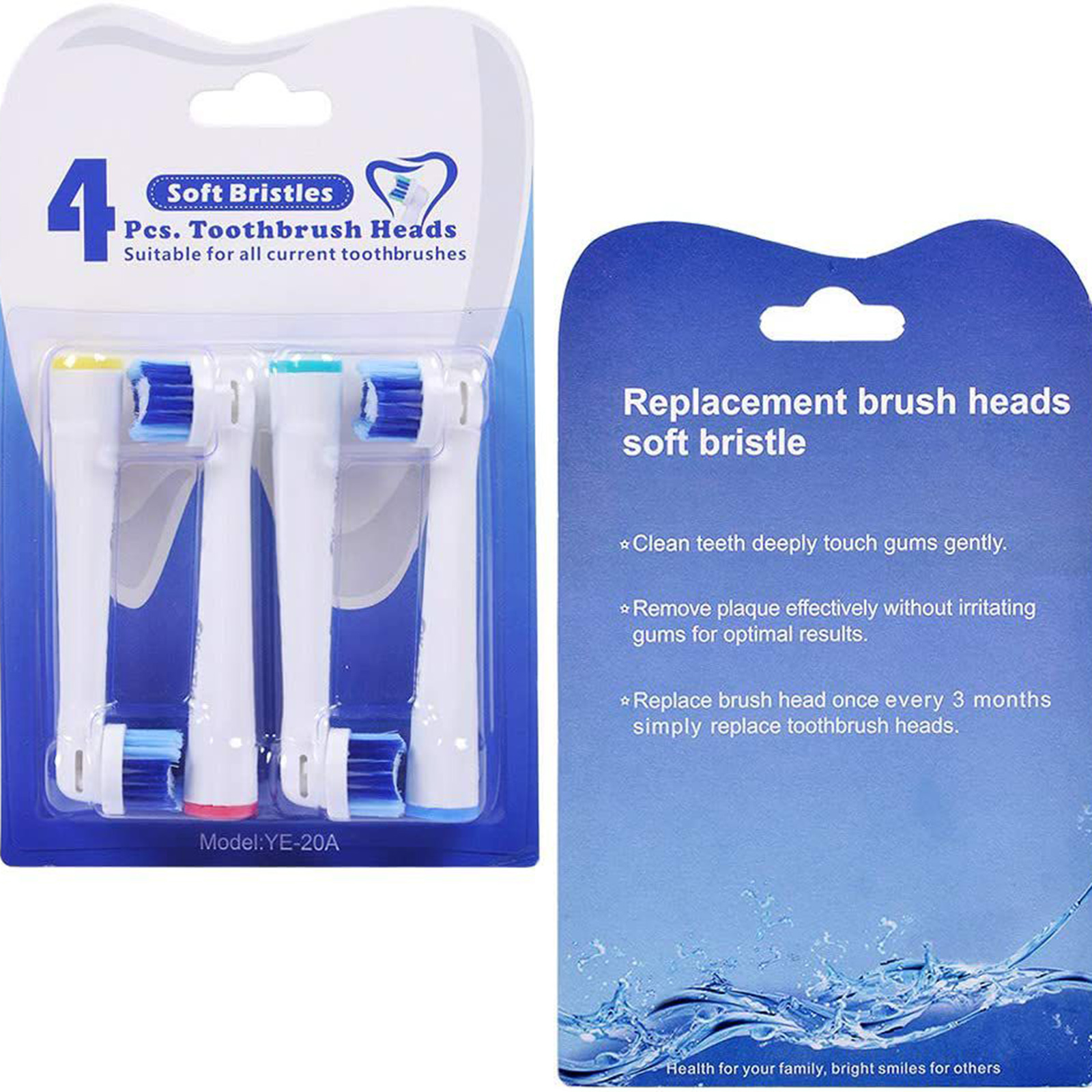12 Cái Đầu Bàn Chải Đánh Răng Thay Thế Tương Thích Với Bàn Chải Điện Oral B Cho Răng Nhạy Cảm