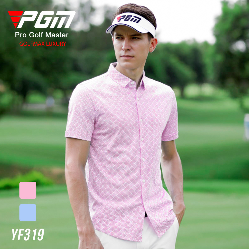 [Golfmax] Áo cộc tay golf nam cao cấp_Chính hãng PGM_YF319
