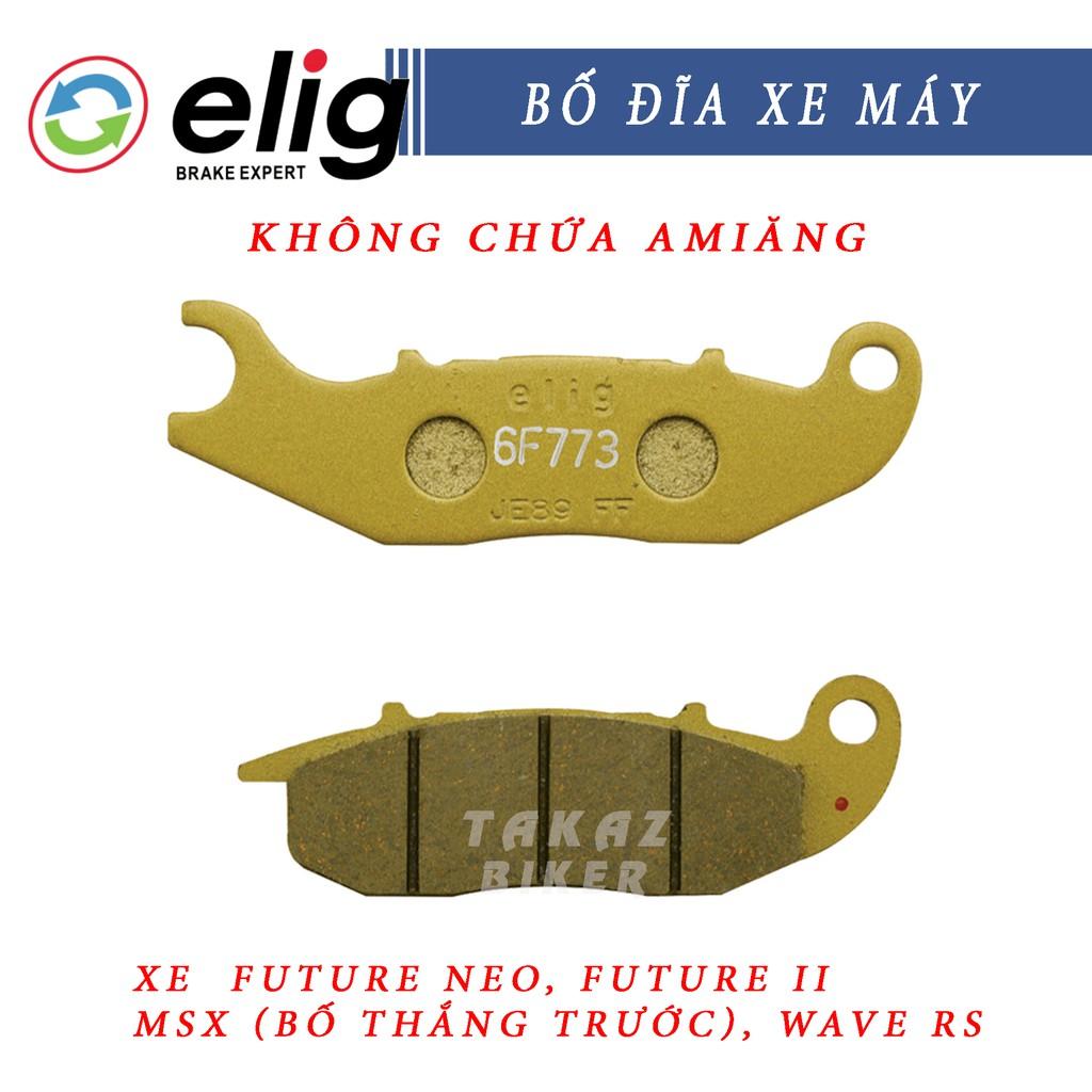 Bố thắng , má phanh dĩa Elig FUTURE NEO, FUTURE II, MSX , WAVE RS