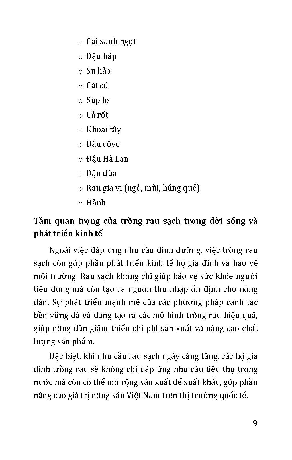 Nông Nghiệp Xanh Và Sạch - Trồng Rau Sạch Trong Nhà Vườn