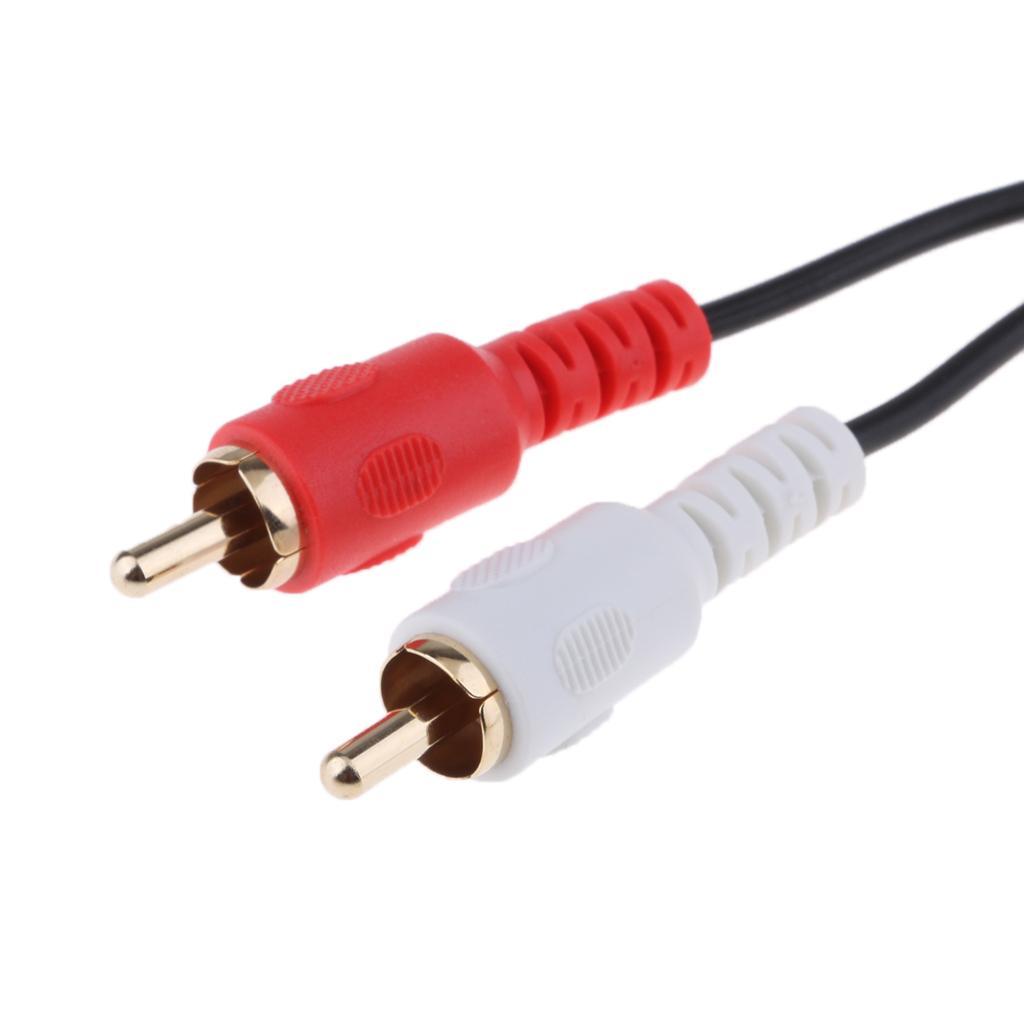 XLR Female to Dual RCA Male Patch Cable Audio Splitter Converter Cables 1.5M