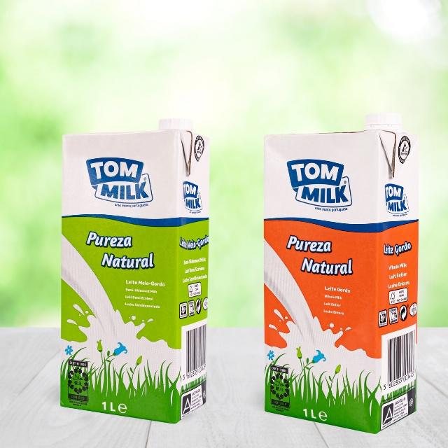 Sữa Tươi Nguyên Kem TOM MILK 1L - Nhập Khẩu Bồ Đào Nha