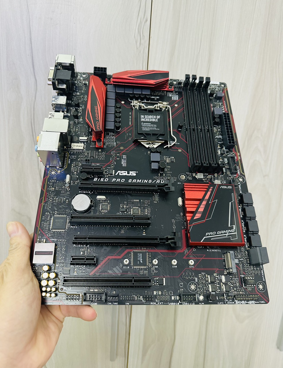 Bo Mạch Chủ (Mainboard) ASUS B150 PRO GAMING/AURA (HÀNG CHÍNH HÃNG)