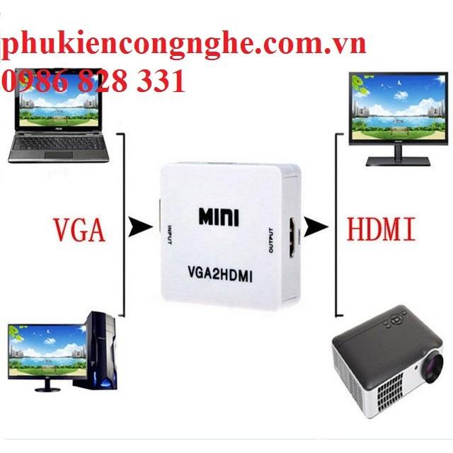 Bộ chuyển đổi VGA to HDMI cao cấp giá rẻ