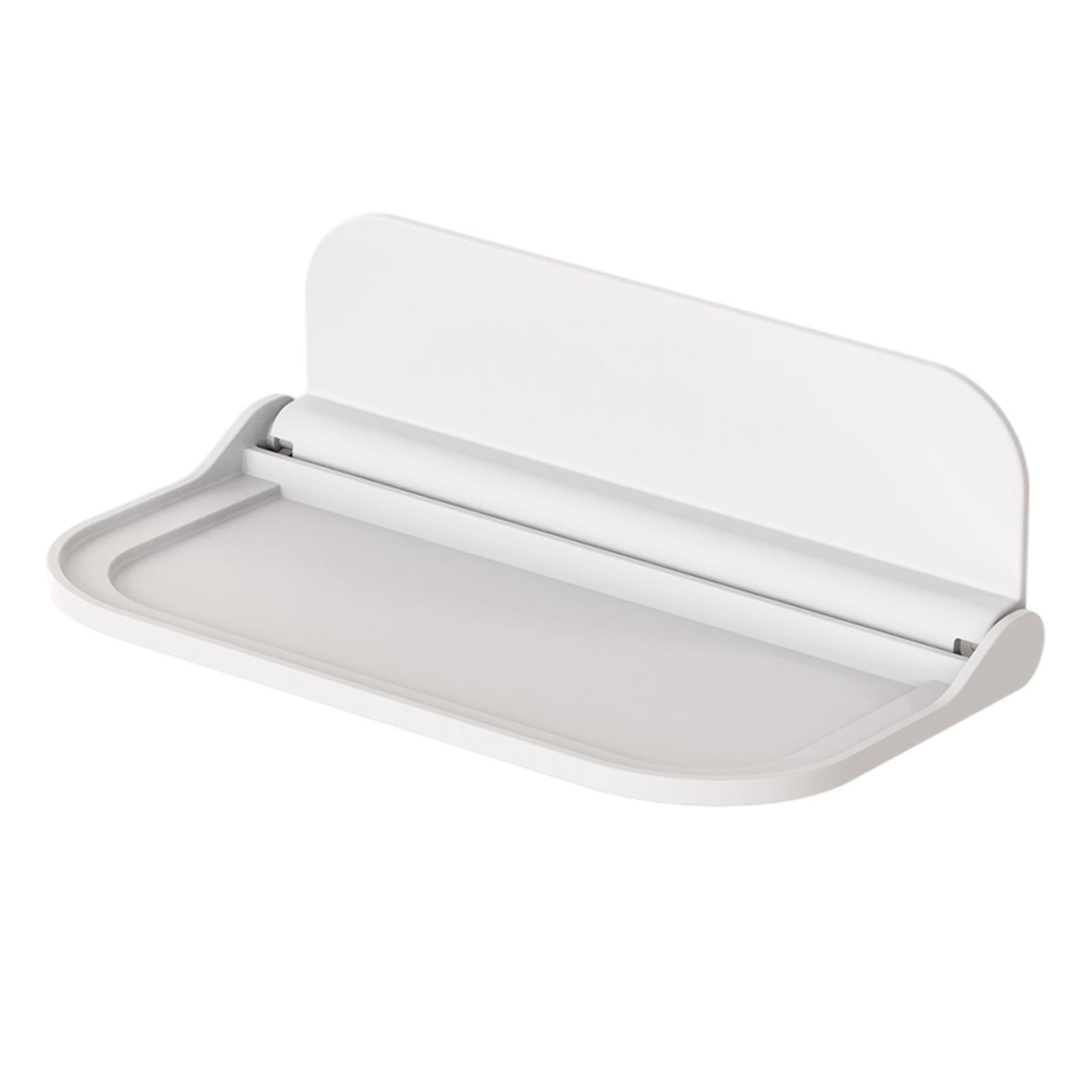 Bathroom Rack Shelf No Drilling Adhesive Shower Basket Shelf for Hotel Home