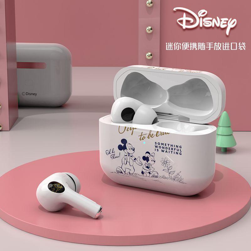 DISNEY Tai Nghe Thể Thao Không Dây Bluetooth 5.0 2022 TWS Hình Chuột Mickey