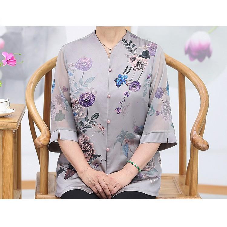 Áo sơ mi đẹp cho mẹ cho bà