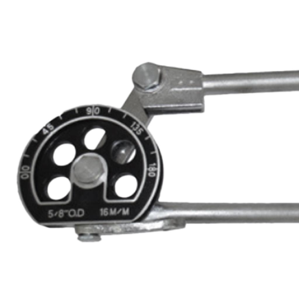 5/8 '' 3-in-1 Tube Bender, Heavy Duty Aluminum Alloy Pipe Bending Tool, 180 Degrees