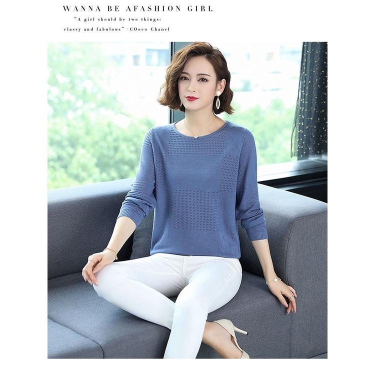 Áo Len Nữ Dài Tay Bo Gấu Nhiều Màu Đủ Size