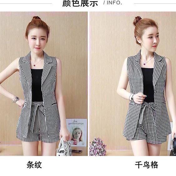 BỘ ĐỒ SHORT PHỐI SỌC CÁ TÍNH - QW640