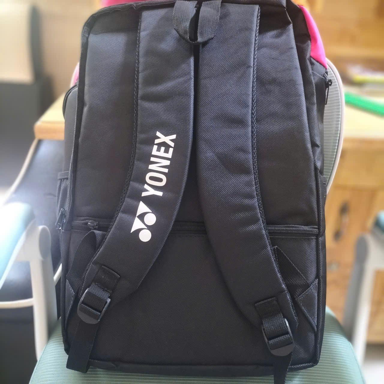 Balo Cầu Lông-Pickleball-Tennis Yonnex chống nước, chống xước, có ngăn đựng giày Túi thể thao Sport bag Size lớn 47cm