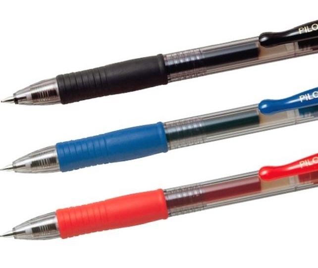 Bút Gel nhiều mực nhất PILOT G2 Premium Refillable & Retractable Rolling Ball Gel Pens, 1 cây màu xanh hoặc màu đen