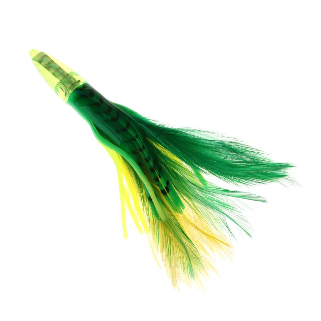 2pcs 14cm Octopus Squid Skirt Lure Bait Saltwater Soft Fishing Lures