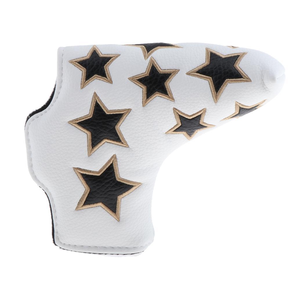 Golf Putter Head Covers Blade PU Leather Club Headcover