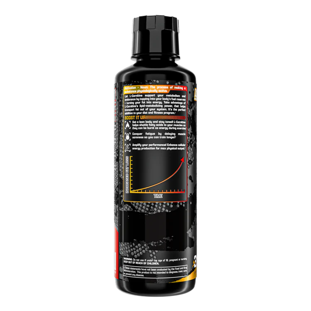 Nutrex L-Carnitine 3000 Dạng Lỏng 465ml (31 Lần Dùng) Cải Thiện Vóc Dáng, Đốt Mỡ Thừa Tăng Năng Lượng | Nhập Khẩu Mỹ