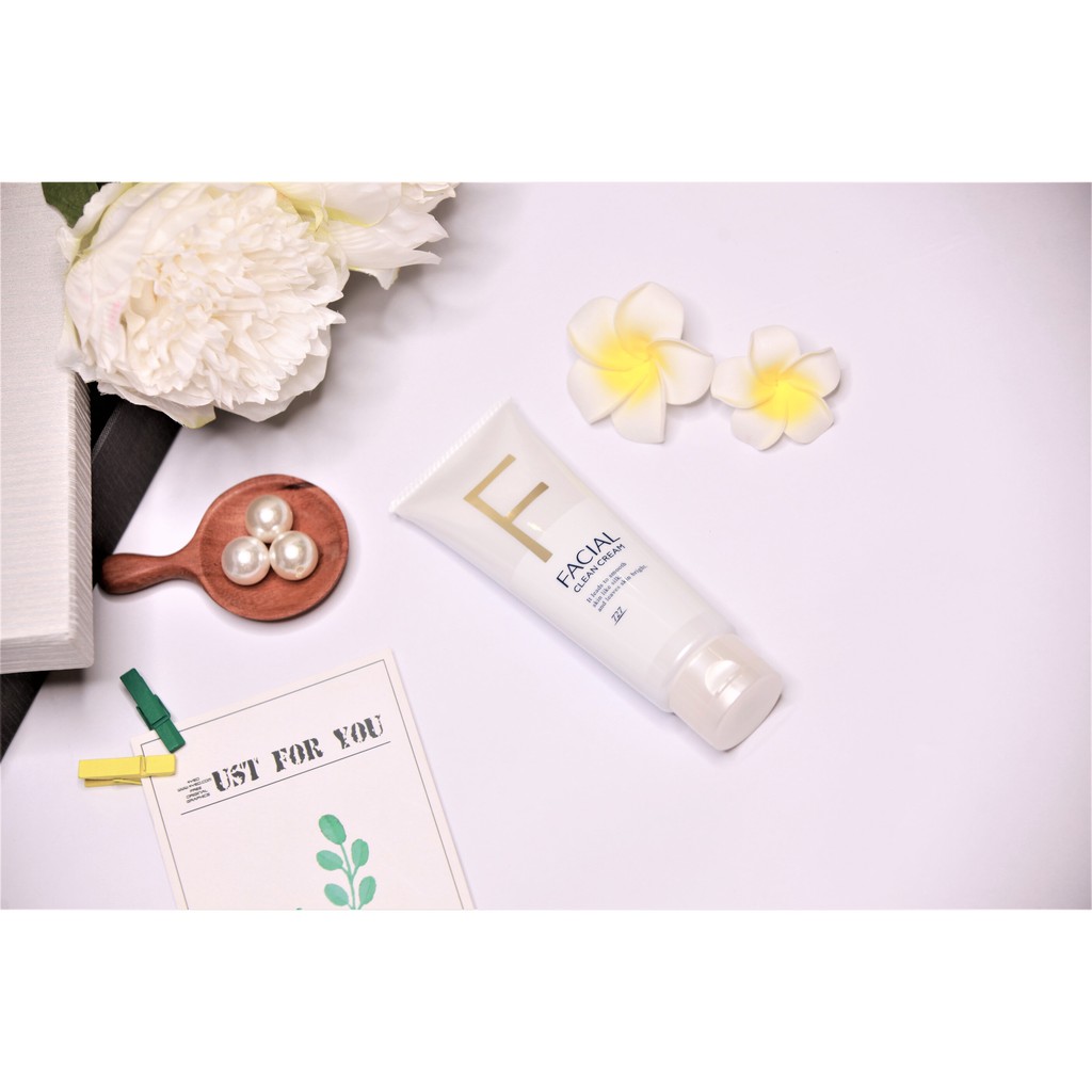 Sữa rửa mặt 727 Facial Clean Cream 40g dưỡng ẩm và làm sạch da từ bên trong Nhật Bản