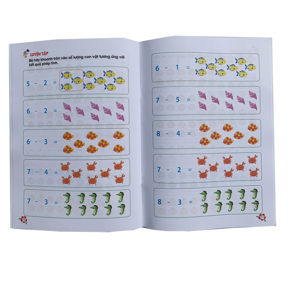 Sách - Bé học toán (Hành trang cho bé tự tin vào lớp 1)