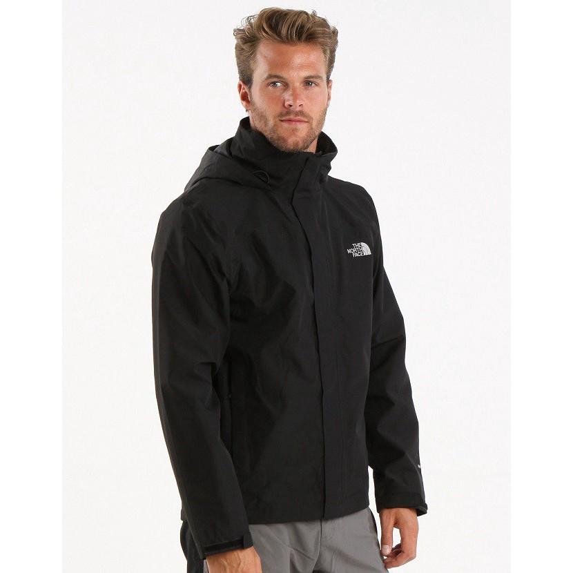 Áo khoác gió thể thao north face đen nam nữ