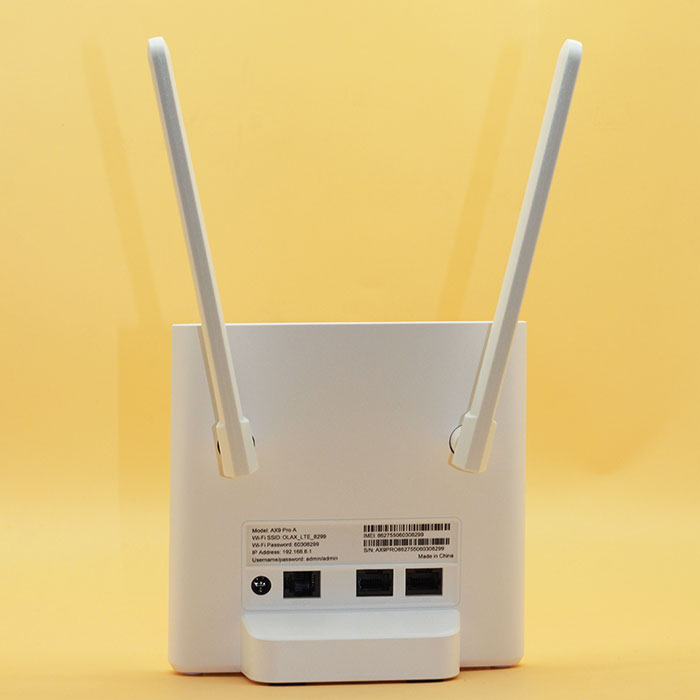 Bộ Phát Wifi Từ Sim 4G OLAX AX9 Pro 300Mbps Kết nối 32 thiết bị – Hỗ trợ cổng Lan Pin 4000mAh Dùng 12 Giờ hay Cắm Cố Định 24/24 Giao Hàng Nhanh - Hàng nhập khẩu