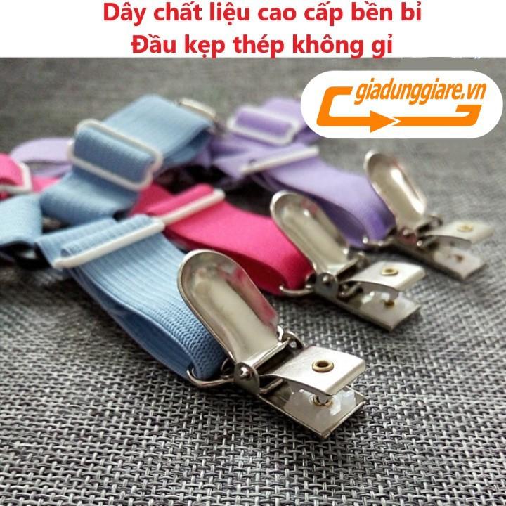 Bộ 4 Chiếc Kẹp Ga Trải Giường Chống Xê Dịch, Cố Định Và Giữ Phẳng Drap Ga Phủ Giường - Hàng Chất Lượng KST