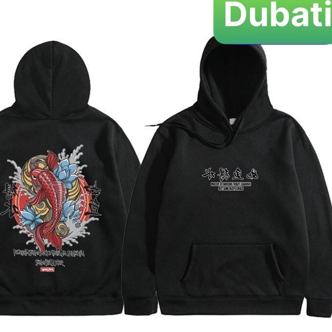 ÁO KHOÁC HOODIE NAM NỮ CHẤT NỈ CÁ CHÉP ĐỎ VẢI DÀY MỊN CAO CẤP- DUBATI FASHION