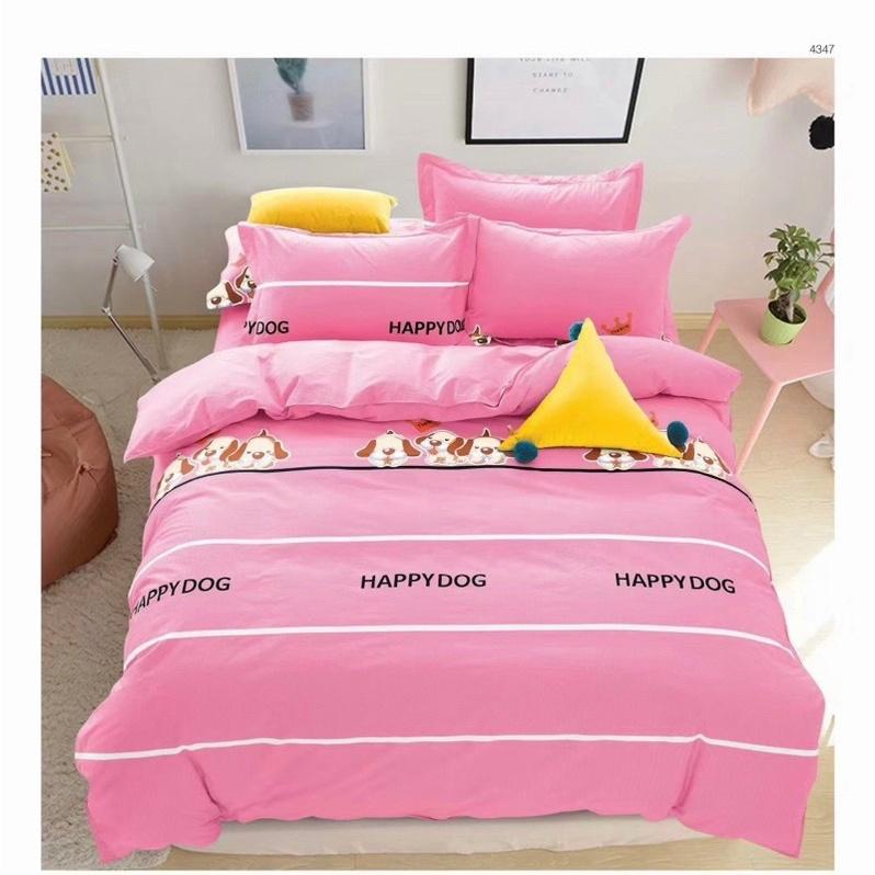 Bộ chăn drap gối Cotton 100% Hàn Quốc