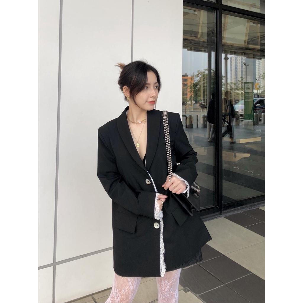 MARTHA BLAZER - áo blazer cổ ren thanh lịch độc đáo thanh lịch