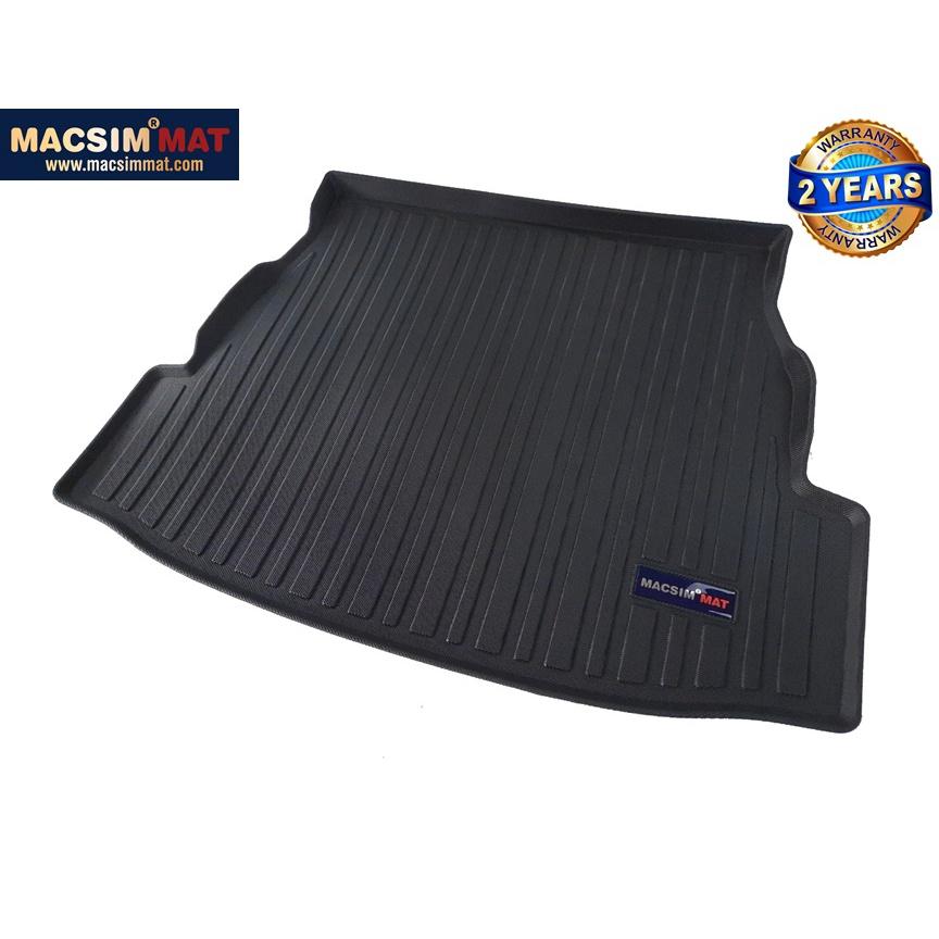 Thảm lót cốp xe ô tô Toyota Rav4 2019-đến nay nhãn hiệu Macsim chất liệu TPV cao cấp màu đen