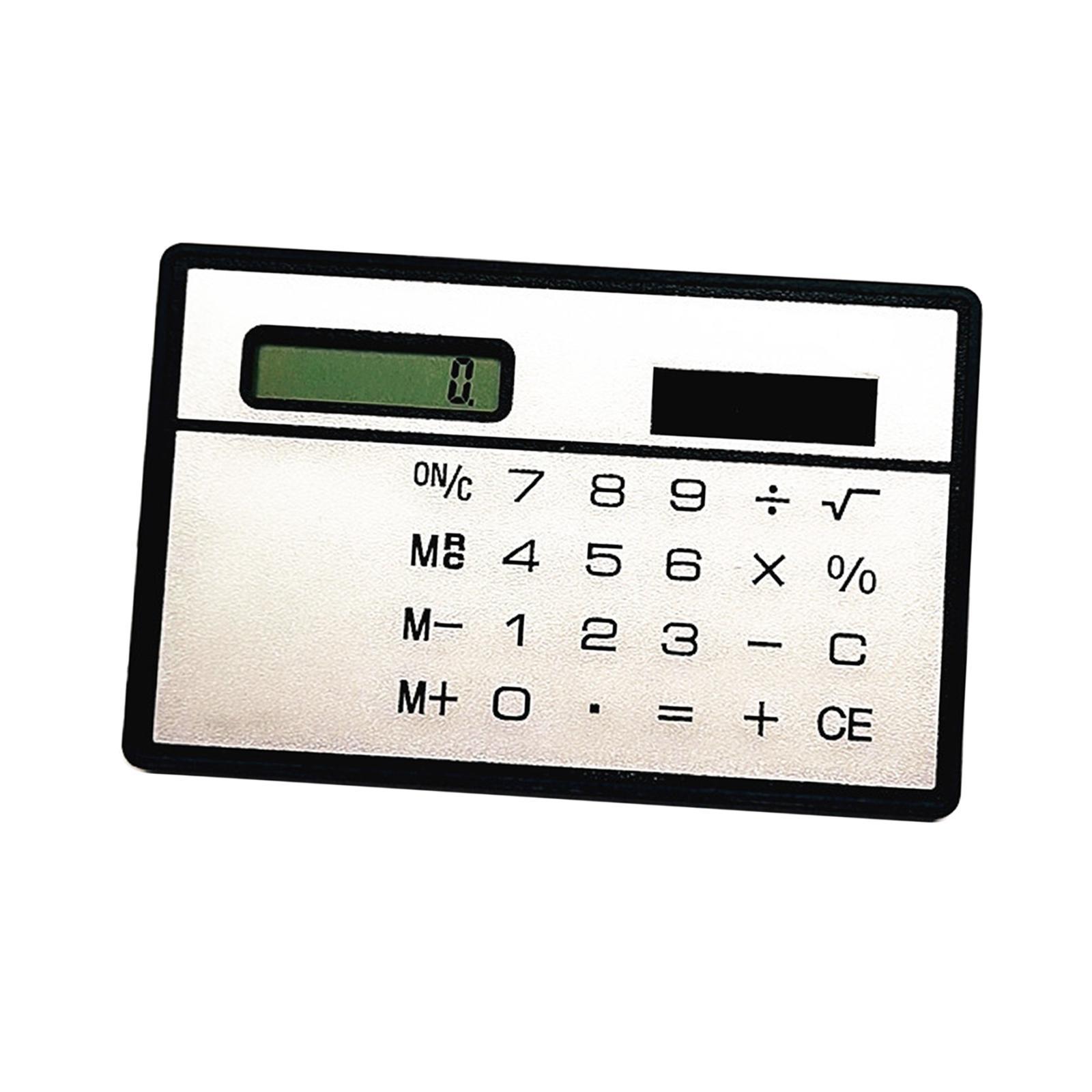 8 Digit Calculator Big Buttons Basic Calculators for Desktop Office Business