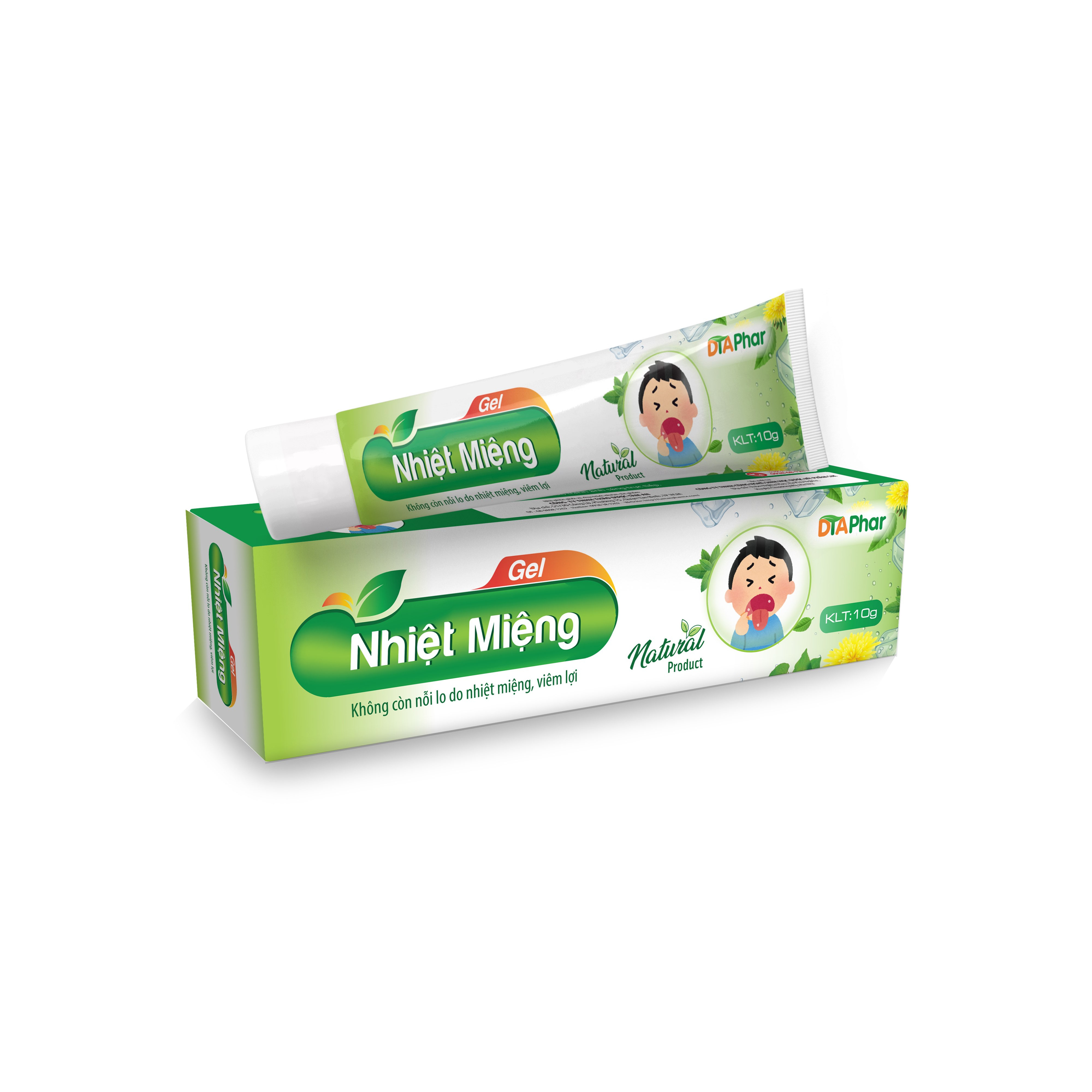 Gel Nhiệt Miệng DTA, Không Còn Nỗi Lo Nhiệt Miệng, Viêm Lợi