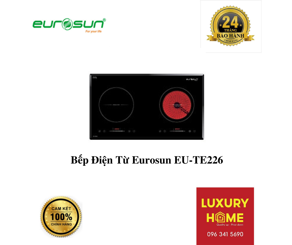 Bếp Điện Từ Eurosun EU-TE226 - Hàng Chính Hãng