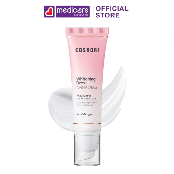Kem dưỡng COSNORI nâng tone sáng da whitening dress niacinamide 50ml