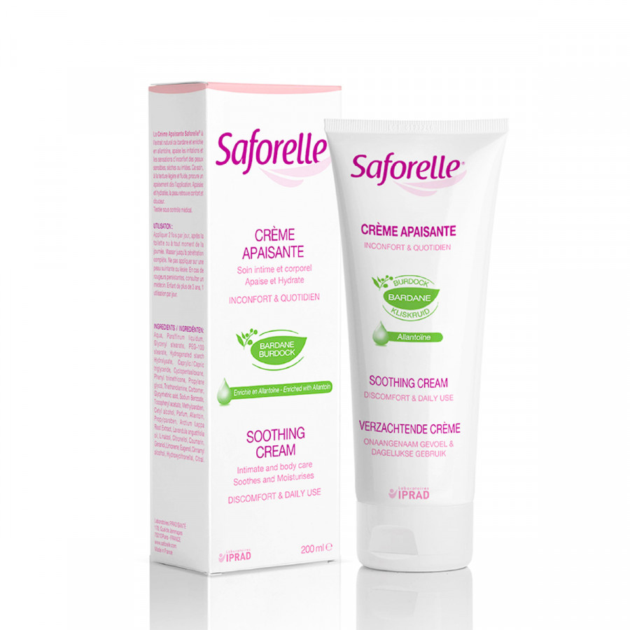 Saforelle Soothing Cream, Kem Làm Dịu, Giữ Ẩm Cho Vùng Kín (50ml)