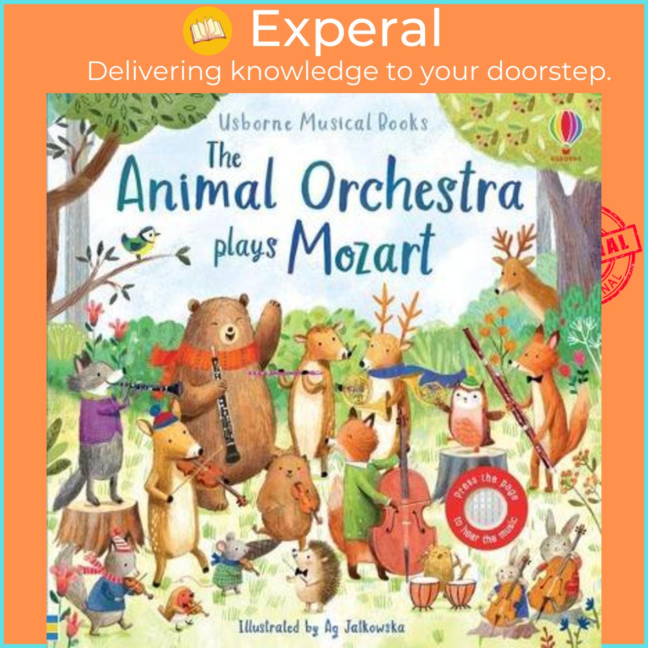 Sách - The Animal Orchestra Plays Mozart by Sam Taplin