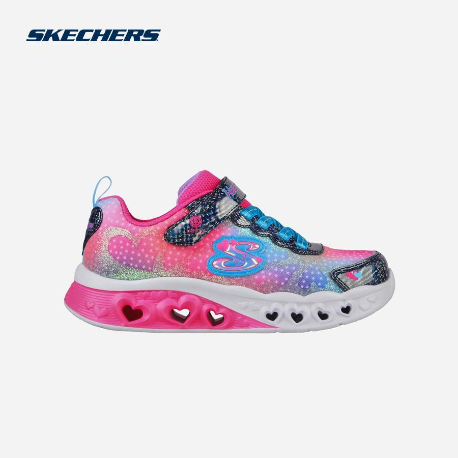 Giày sneaker bé gái Skechers Flutter Heart Lights - 302315L-NVMT