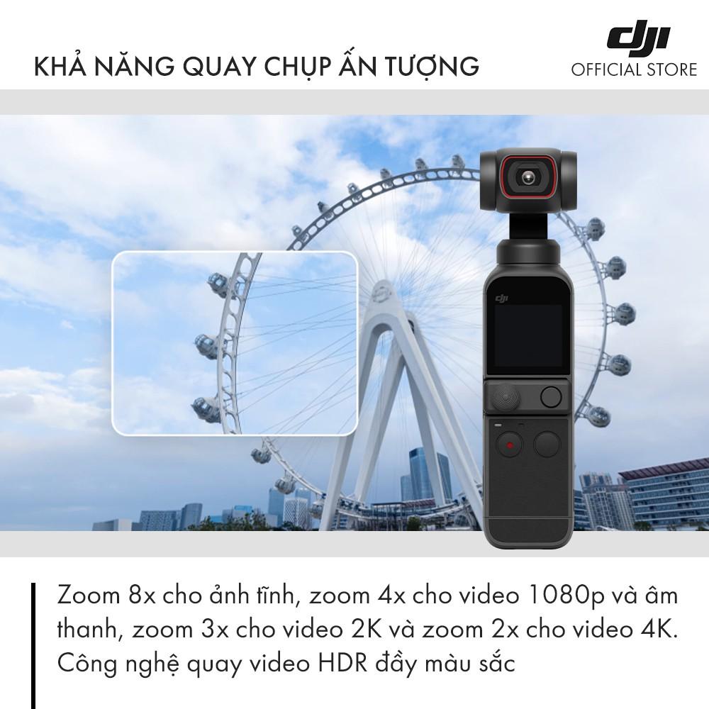 Máy quay phim DJI Osmo Pocket 2 Chống Rung 4K 60fps