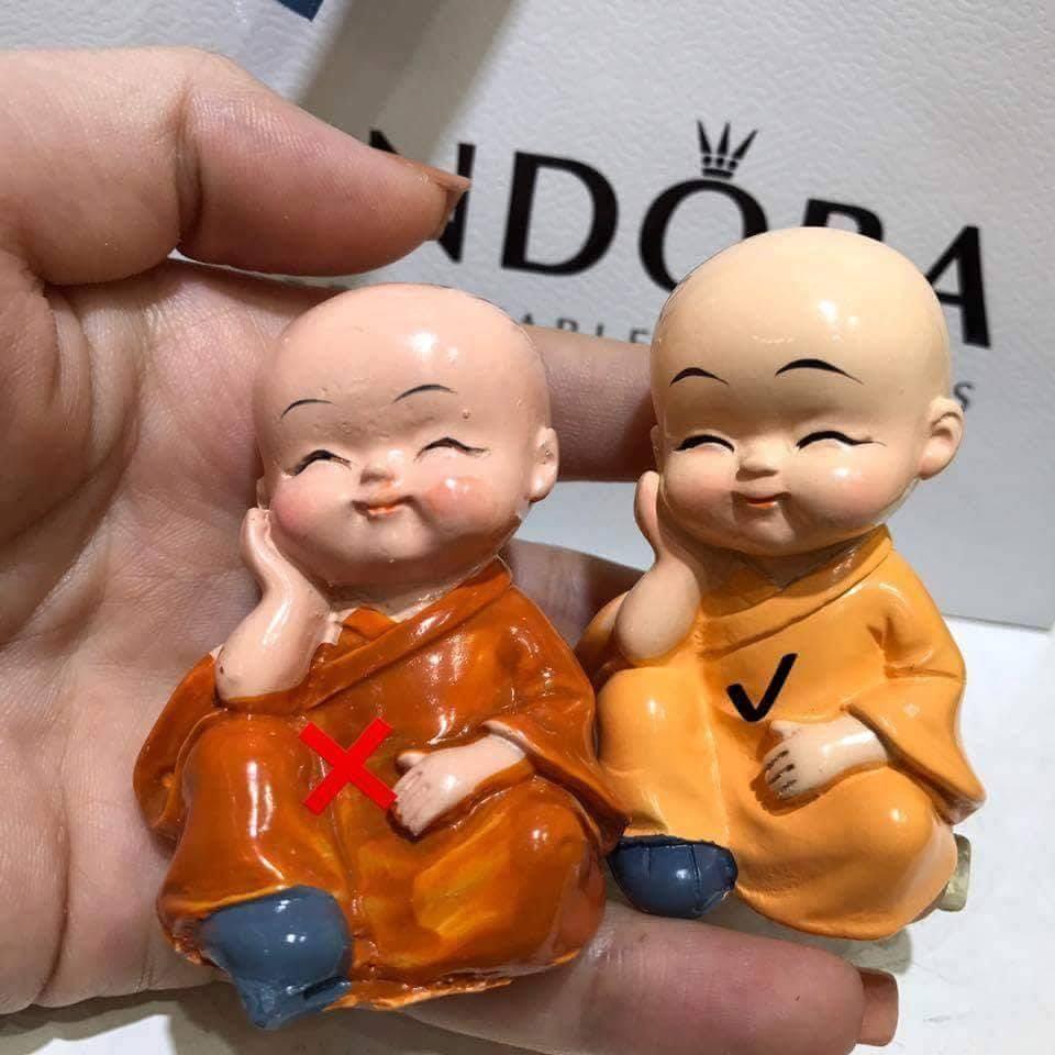 Tượng sứ Phật 4 KHÔNG hàng chuẩn nét,k lem màu.