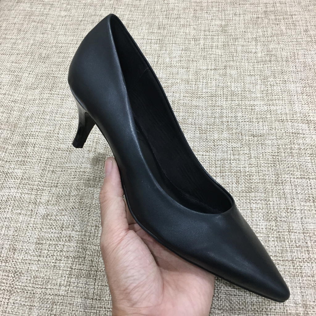 Giày cao gót nữ truyền thống 5cm gót nhọn mũi nhọn - sử dụng forrm giày xuất khẩu EU SrM830