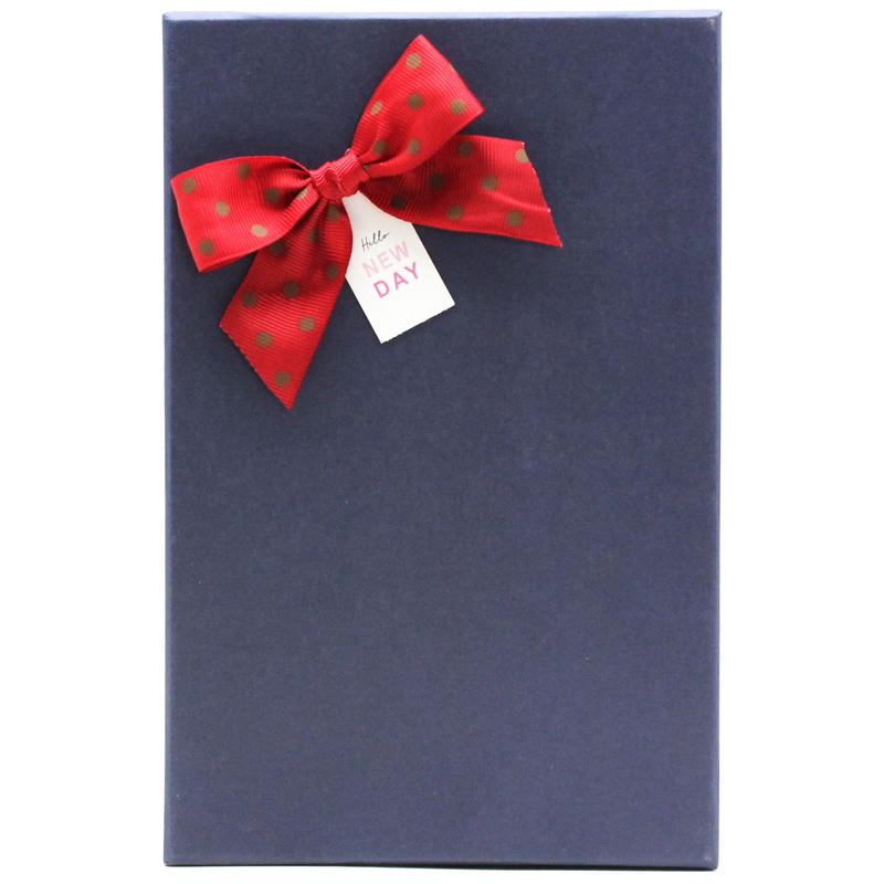 Hộp Quà Có Nơ - Nắp Rời - Size 22 x 14 cm - Linh Lan N221409MI-N2
