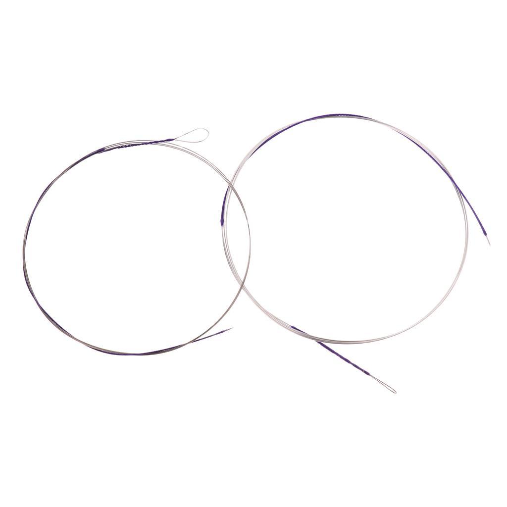 2 Pcs Replacement Erhu Strings for Chinese Traditional Musical Instrument