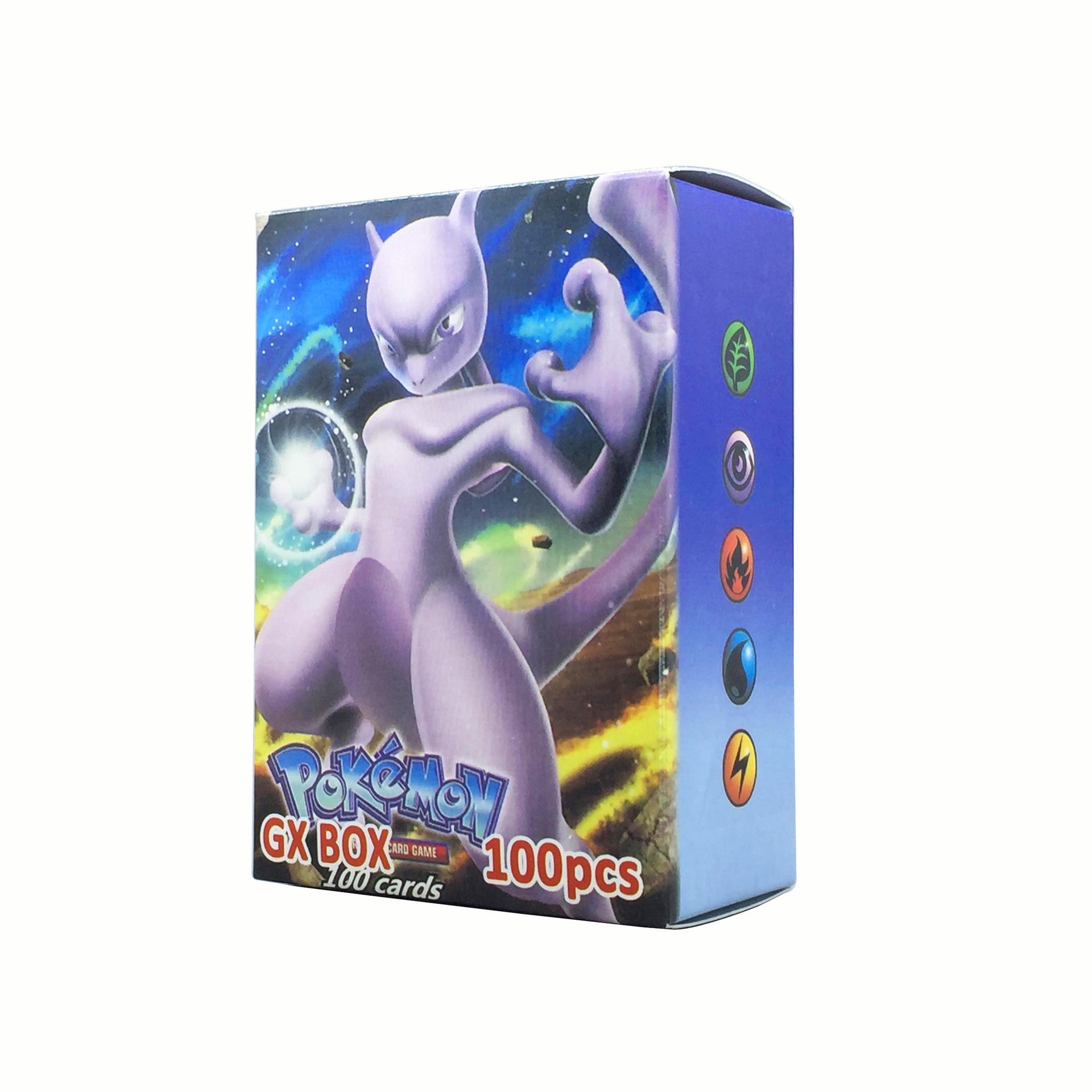 Bộ Thẻ Bài Pokemon Ultrasun100H 100 Thẻ（59EX+20MEGA+20GX+1 Energy GX MEGA EX Chơi Đối Kháng New Đẹp