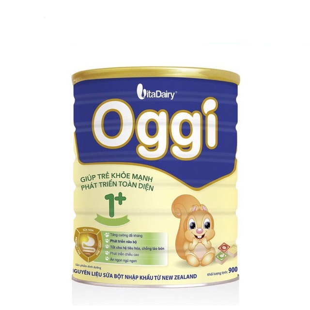 Sữa công thức Oggi 1+ lon 800g - Giúp trẻ khoẻ mạnh phát triển toàn diện